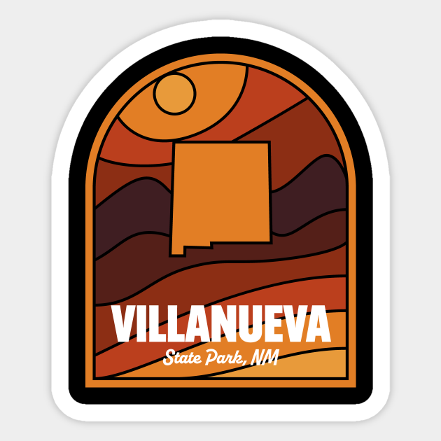 Villanueva State Park New Mexico Villanueva State Park Nm Sticker